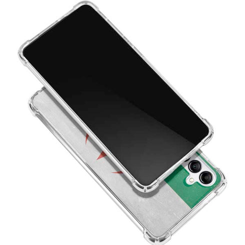 Algeria Flag Distressed Galaxy A15 5G Clear Case